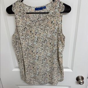 Apt. 9 Women's Speckled Sleeveless V-neck Blouse